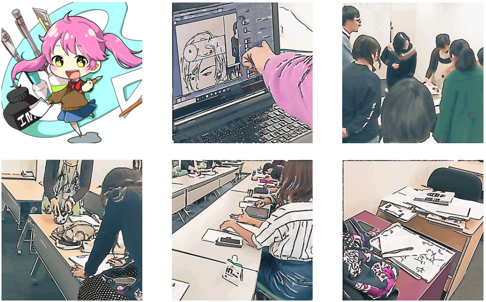 漫画カルチャー学園 京都教室の講師紹介